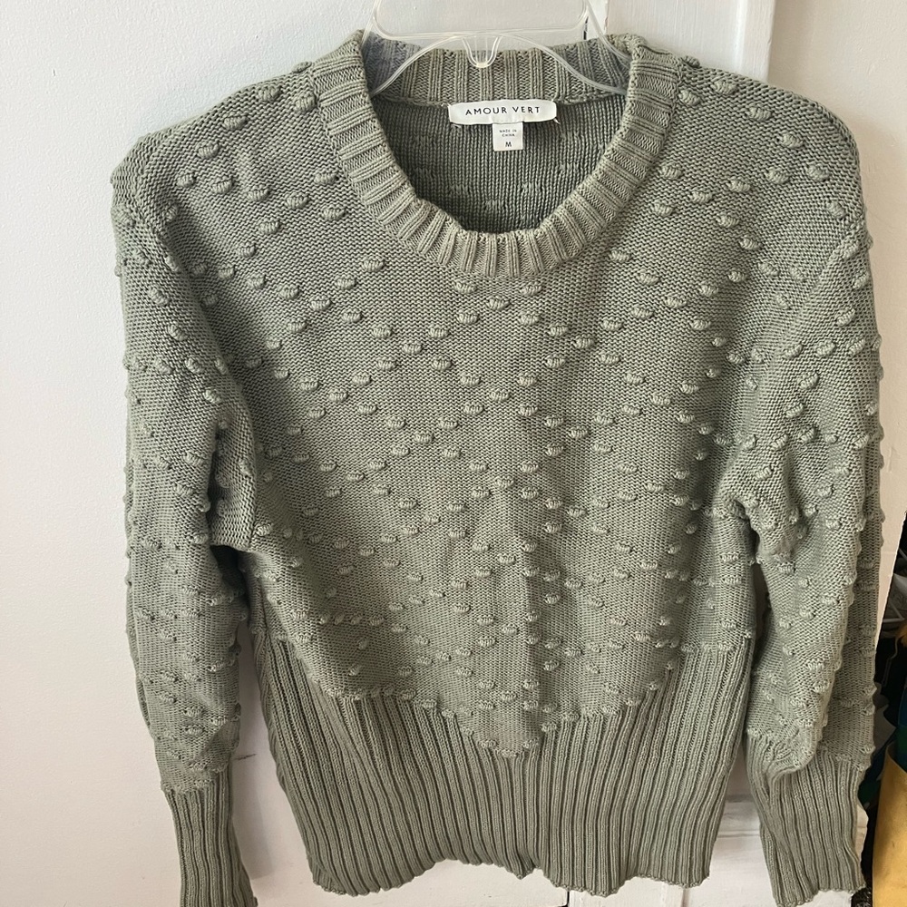 Amour Vert Cherie Organic Cotton Sweater